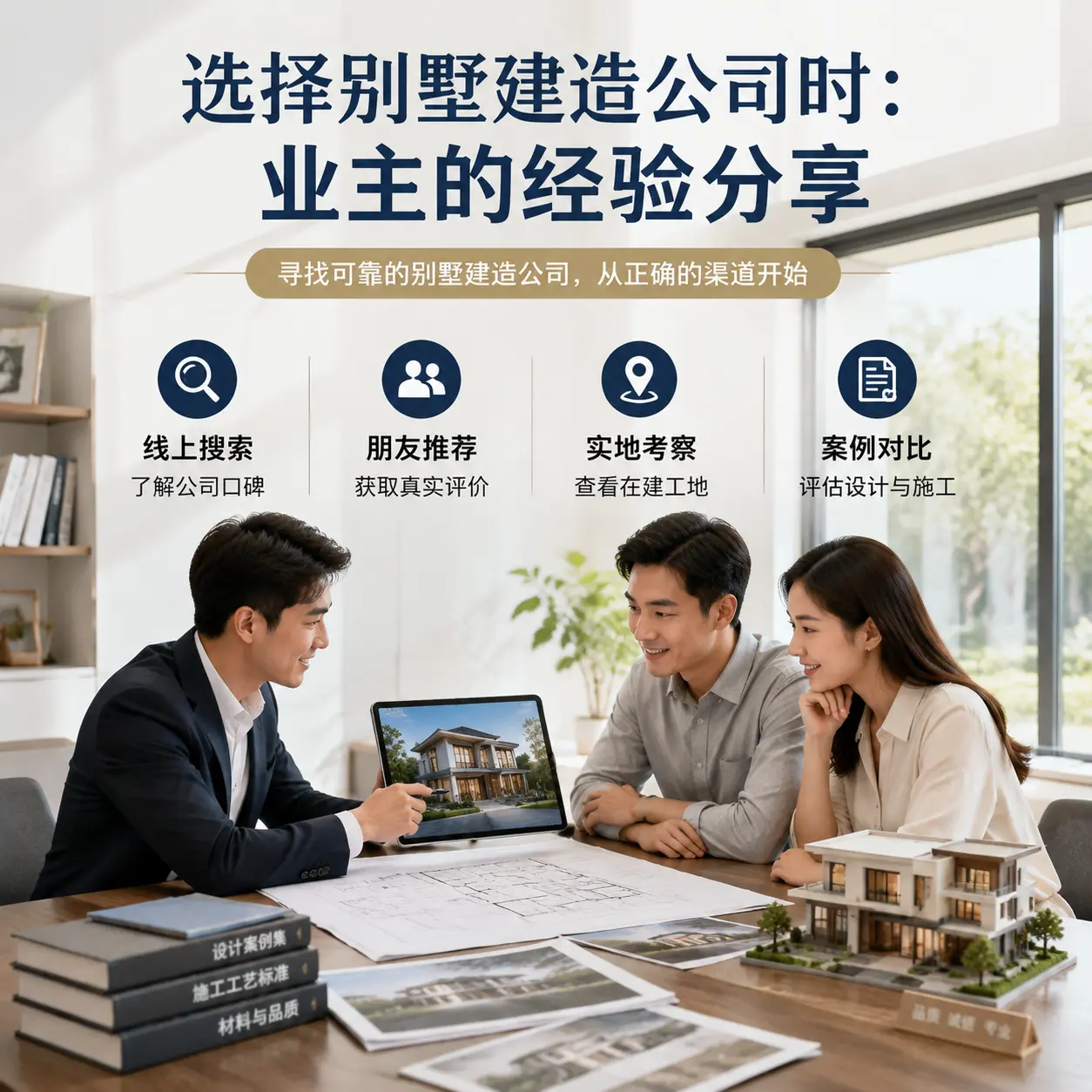 选择别墅建造公司时： 凯里 业主的经验分享