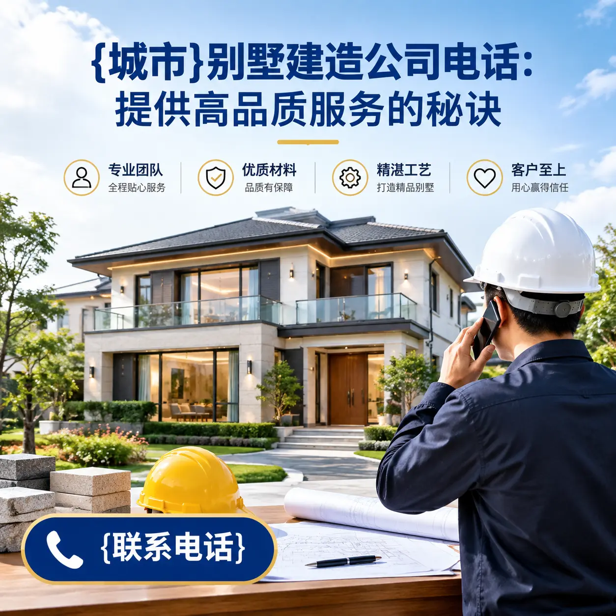 凯里别墅建造公司电话：提供高品质服务的秘诀