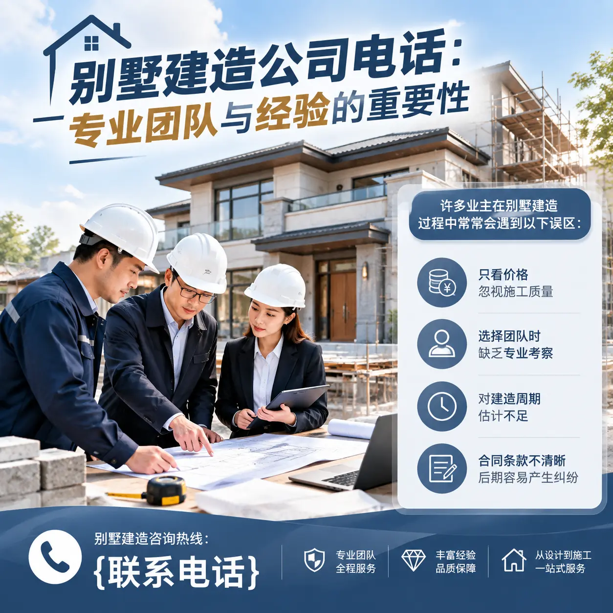 凯里别墅建造公司电话：专业团队与经验的重要性