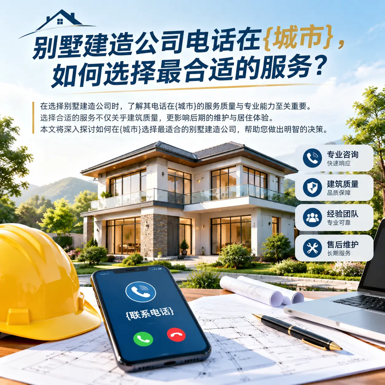 别墅建造公司电话在凯里，如何选择最合适的服务？