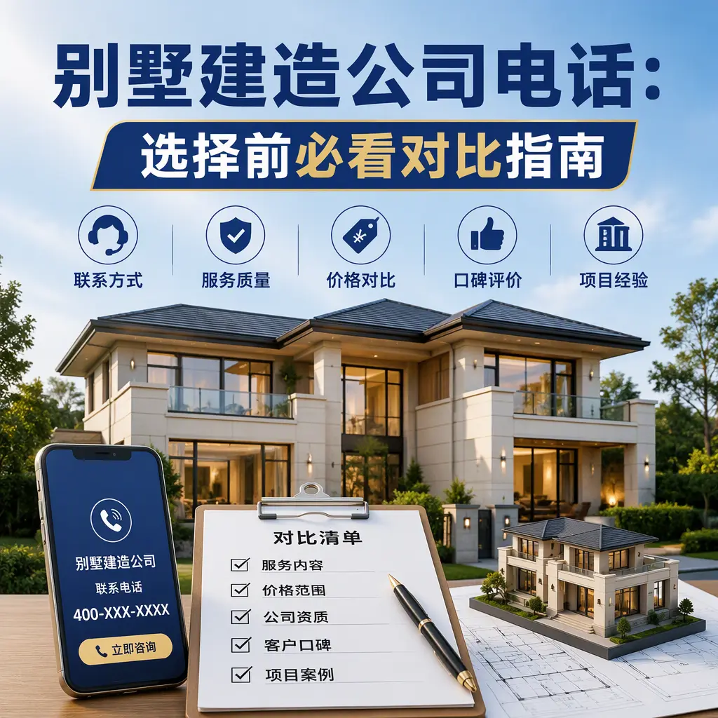 别墅建造公司电话:选择前必看对比指南