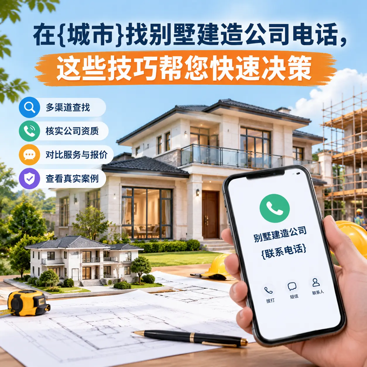 在凯里找别墅建造公司电话,这些技巧帮您快速决策