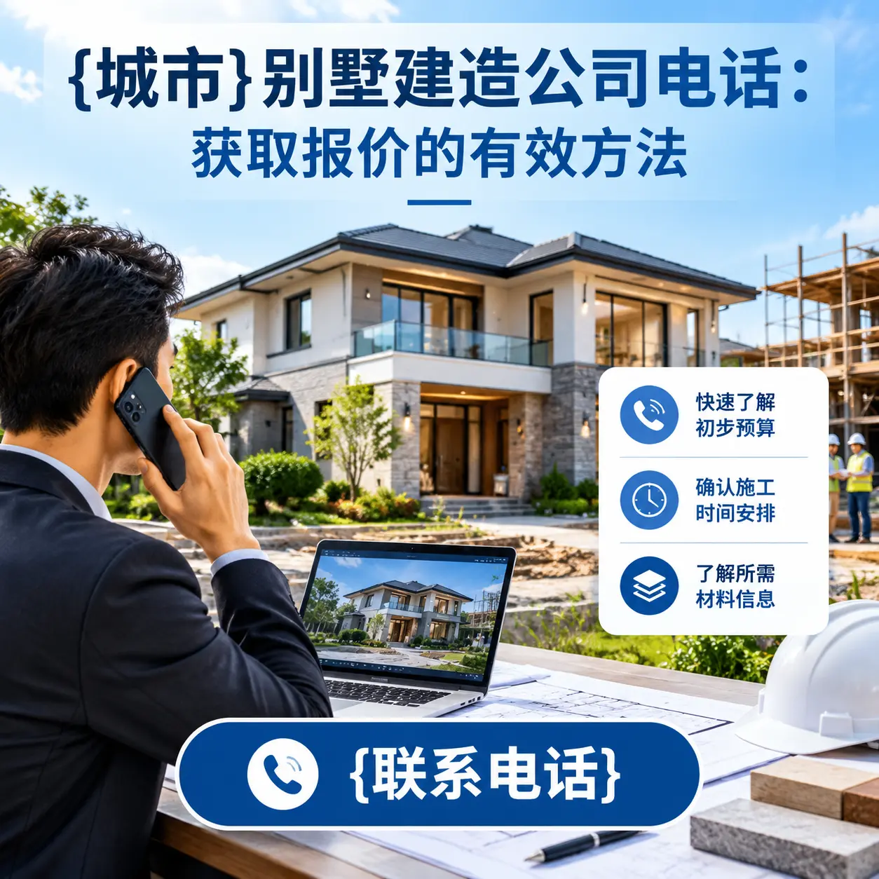 凯里别墅建造公司电话:获取报价的有效方法
