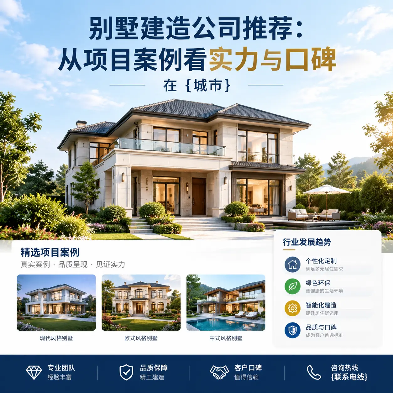 别墅建造公司推荐:从项目案例看实力与口碑在 凯里