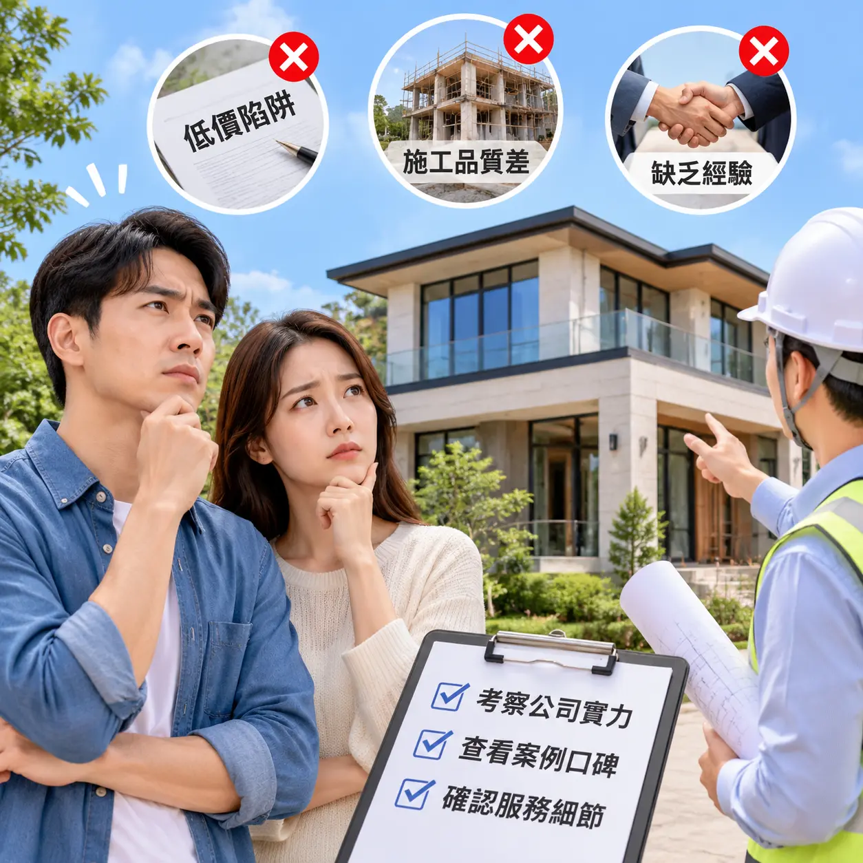 如何在 凯里 选择最佳别墅建造公司推荐?
